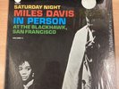 MILES DAVIS-IN PERSON VOL 2 SATURDAY NIGHT - US COLUMBIA LP-cat no LE 10076-MINT
