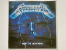 Metallica - Ride The Lightning Vinyl LP Netherlands 1984 Kult
