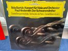 Rare DGG Stereo Bartok/Daniel Benyamini Viola Concerto NM Germany