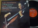 MAURICE GENDRON - BENZI / LALO - SAINT-SAENS - FAURE  /  PHILIPS