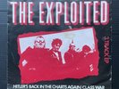The Exploited Dead Cities Dutch 7” PS 45