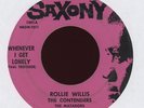 Doo Wop 45 - Rollie Willis & The Contenders - Whenever I Get Lonely Saxony HEAR