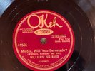 Okeh 41565 Williams Jug Band MISTER WILL YOU SERENADE? 1933 E+