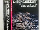 BLACK SABBATH LIVE AT LAST NEMS SP25 5009 JAPAN OBI, INSERT VINYL LP
