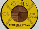 THE STING RAYS-STING RAY STOMP 45-SURF ROCK-64 ORIG-COIN RECORDS-ILLINOIS-RARE