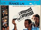 JOHNNY HALLYDAY FRANCIS LAI L'aventure C'est L'aventure LP 1972 BOF Jazz Funk