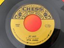 ETTA JAMES / AT LAST & ALL I COULD DO WAS CRY  SOUL R&B 45  EX