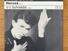 David Bowie 'Heroes' **RARE 1977 GERMAN SLEEVE** 7