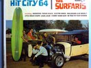 THE SURFARIS HIT CITY '64 VERY RARE ORIG '64 DECCA STEREO LP IN SHRINK STUNNING