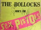 SEX PISTOLS LP NEVER MIND THE BOLLOCKS ( COVER ONLY ) FULLY SIGNED 19/12/77