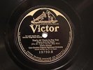 JAZZ COON SANDERS That's All There Is/Everything Is Hot VICTOR 19750 E+ Electric