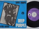 DEEP PURPLE Super Trouper / Blood Sucker RARE Denmark 45 danish HARD ROCK metal