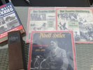 LP Der zweite Weltkrieg 1+2/ Das dritte Reich/Buch Hitler Propyläen/Buch Zweite