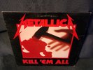 Rare Metallica Kill Em All Vinyl Record Original Pressing On Megaforce Label