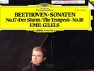 DGG DIGITAL - GILELS PIANO - BEETHOVEN SONATAS 17 STURM & 18 EX LIB. - NM