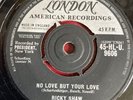 Ricky Shaw London 45 HL U 9606 No Love But Your Love, Be Still My Own ￼VG+￼ Rare