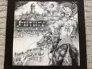 WYZARD Future Knights Vinyl LP/EP 4 Songs Rare Texas Metal Pazuzu Records 12