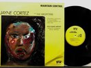 JAYNE CORTEZ ORNETTE COLEMAN & Firespitters Maintain Control LP BOLA 1986 Jazz