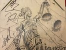 METALLICA  AND JUSTICE FOR ALL  2 LP VINYL SIGNED AUTOGRAPHED