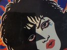 ORIGINAL 1976 PAUL TEAR DROP COVER KISS ROCK AND ROLL OVER VINYL LP STICKERS