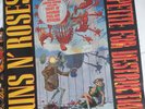 GUNS N’ ROSES,“APPETITE FOR DESTRUCTION” + BANNED COVER AND RARE STICKER SHEET