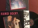 HANOI ROCKS - Back To Mystery City - 1983 vinyl UK on Lick + 12