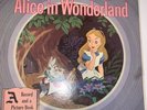 vintage rare walt disney alice in wonderland LP and book disneyland