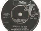 MARTHA & VANDELLAS Nowhere To Run TAMLA MOTOWN TMG NORTHERN SOUL UK 45