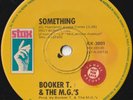 BOOKER T. & THE M.G.'S 45: SOMETHING b/w SUNDAY SERMON AUSSIE STAX 3801  EX+/EX+