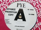 THE UGLY'S It's Alright / A Friend UK 7