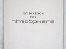 JOY DIVISION ATMOSPHERE FACTORY FAC 213 7 UK FLIPBACK COVER VINYL 7