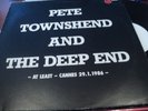 PETE TOWNSHEND AND THE DEEP END AT LEAST CANNES 1986 LIVE THE WHO GILMOUR