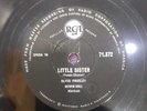 ELVIS PRESLEY 78 RPM HIS LATEST FLAME / LITTLE SISTER  71.372 1961 South Africa