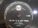 ELVIS PRESLEY 78RPM LIKE A BABY / THE GIRL OF MY BEST FRIEND 71.322 South Africa