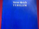 Steve Reich ‎– Tehillim, ECM 1982 LP, Minimalism