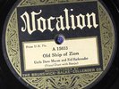 Uncle Dave Macon VOCALION 15033 E- 