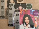 BJORK Debut Post Homogenic COLOURED 3 LP VINYL Bundle HMV 1921 - SOLD OUT