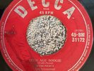 WEBB PIERCE Teen Age Boogie (1956) Decca 45-BM 31172 UK import Rockabilly 45 VG