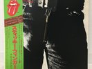 ROLLING STONES / STICKY FINGERS JAPAN ISSUE LP W/ OBI INNER, INSERT