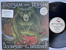FLOTSAM AND JETSAM Doomsday For The Deceiver 1986 US LP Hype Stickers  METALLICA