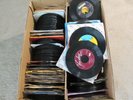 BOX H  500+ 45 R.P.M. RECORDS  FROM THE 50's, 60's, 70's, 80's & 90's