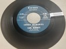 Carl Burnett & Hustlers NORTHERN SOUL 45 Sweet Memories  Jerk Baby CARMAX M HEAR