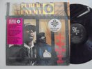 PUBLIC ENEMY It Takes A Nation Of Millions DEF JAM Hype Sticker + Rap LP HEAR