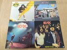 4 x AC/DC Vinyl - High Voltage, Highway To Hell, Let There Be Rock & Dirty Deeds