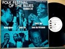 FOLK FESTIVAL OF THE BLUES Howlin' Wolf, Muddy Waters ARGO Promo LP SUPERB