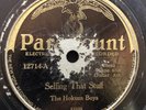 Selling That Stuff/Beedle Um Bum by The Hokum Boys (Paramount 12714) 78 G+