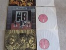 JETHRO TULL THIS WAS BENEFIT STAND UP GIMMIX PINK ISLAND VINYL ROCK LP'S RAR