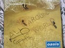 Oasis All Around The World 1998 12” Single Vinyl Signed by Noel Gallagher