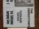 The Undertones Teenage Kicks Blue Cover Vinyl Original Near Mint Punk Vinyl Rare