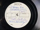 BILLIE HOLIDAY - THERE IS NO GREATER LOVE’ SHELLAC DECCA TEST PRESSING E+ COPY